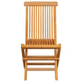 Miniatyrbild 3 av 10: vidaXL Trädgårdsstolar med antracita dynor 6 st massiv teak