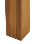 Pikkukuva 11 / 11: Puutarhatuoli vaalea 59 x 81 x 61 cm akaasia öljytty sisälle ulos