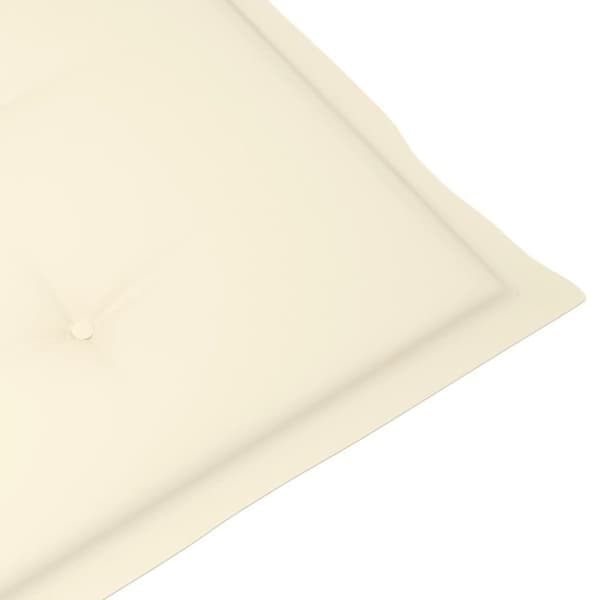 vidaXL foldbare havestole 6 stk. med hynder massivt akacietræ