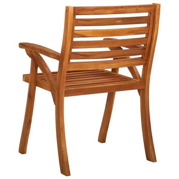 vidaXL Hagestoler 2 stk heltre akasie
