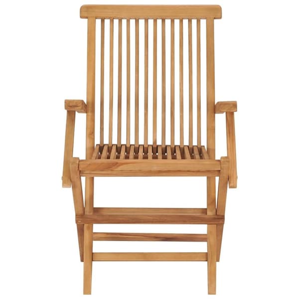 vidaXL Trädgårdsstolar med taupe dynor 2 st massivt teakträ