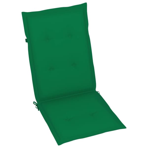 vidaXL Hagestoler 2 stk med puter heltre akasie