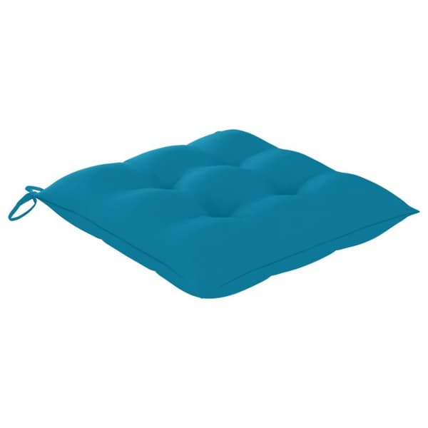 vidaXL foldbare havestole 2 stk. med hynder bambus