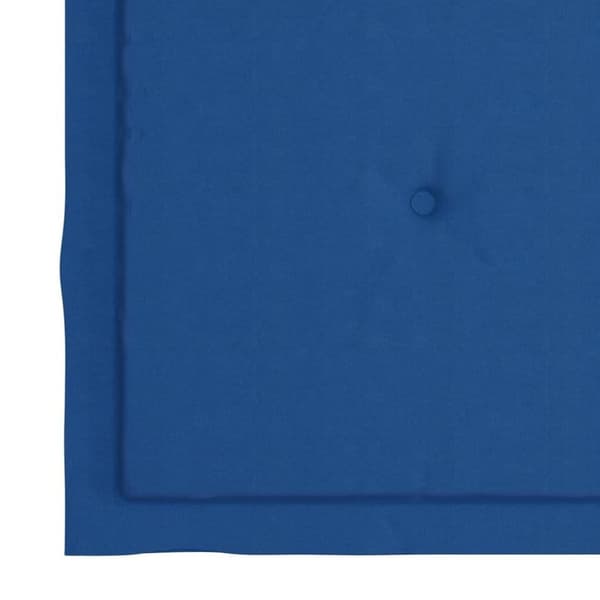 vidaXL foldbare havestole 4 stk. med hynder massivt akacietræ