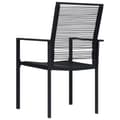 Miniatyrbillede 5 af 8: vidaXL havelamper 4 stk. PVC-rattan sort