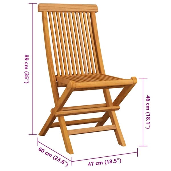 vidaXL Trädgårdsstolar med beige dynor 8 st massiv teak