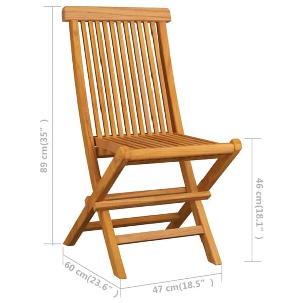 vidaXL Trädgårdsstolar med beige dynor 8 st massiv teak