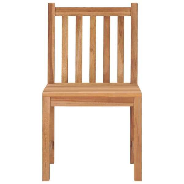vidaXL Hopfällbara trädgårdsstolar 8 st med dynor massiv teak