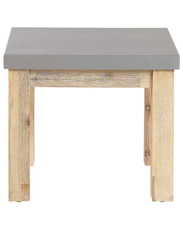 Puutarhajakkara harmaa 50 x 40 x 45 cm betoniefektillä ulkokäyttöön 2 kpl moderni tyyli