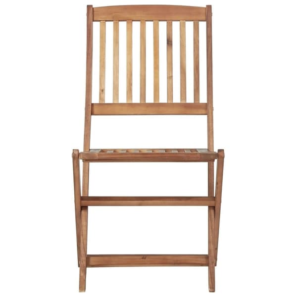 vidaXL Klappstoler 8 stk heltre akasie