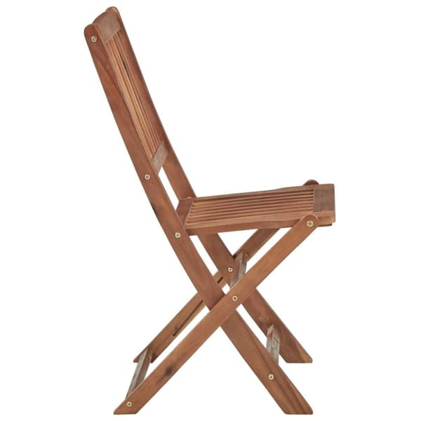 vidaXL Klappstoler 8 stk heltre akasie