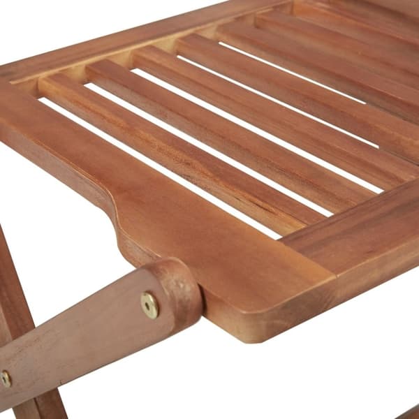 vidaXL Klappstoler 8 stk heltre akasie