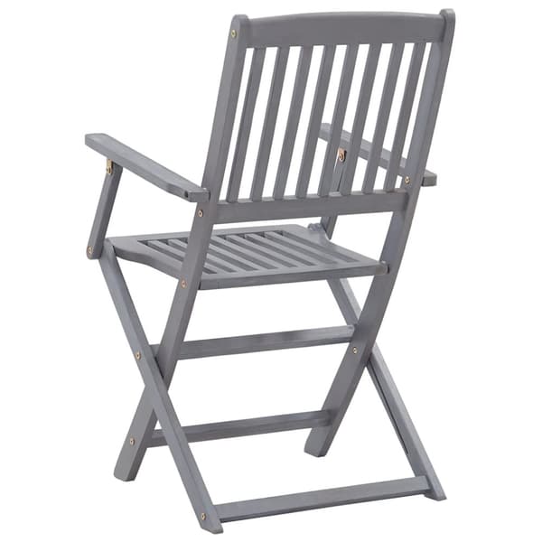 vidaXL Klappstoler 8 stk heltre akasie