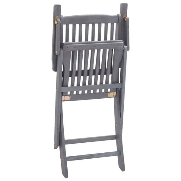 vidaXL Klappstoler 8 stk heltre akasie
