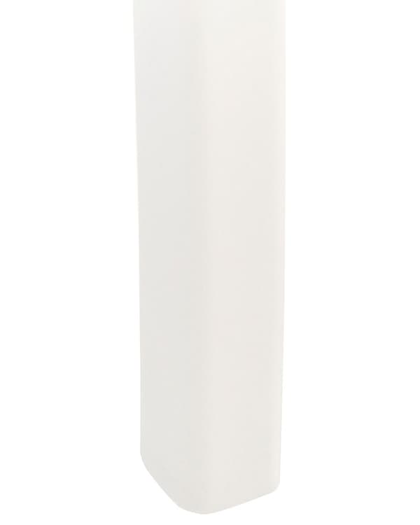 Plast Havestol Hvid Polypropylen Sæt 80x40 x 34 Letvægts Spisestuestol Stabelbar Indendørs Udendørs Retro Design Terrasse Altan Minimalistisk