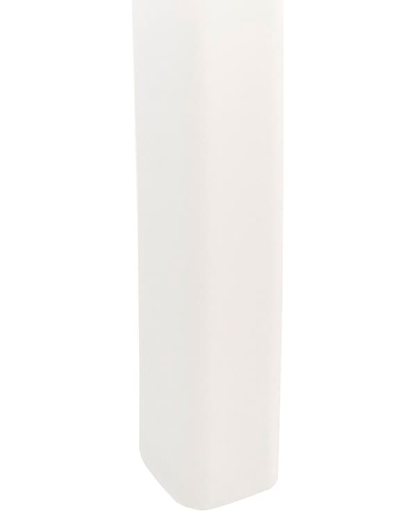 4 st Trädgårdsstolar Vit Polypropen Lättviktiga Väderbeständig Plast Modern