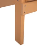Miniatyrbillede 11 af 11: Dækstol Teak Plastik og Rustfrit Stål 88 x 88 x 75 cm Tilbehør Have Fodskammel til Altan Terrasse Indretning Skandinavisk Udendørs Retro Stil