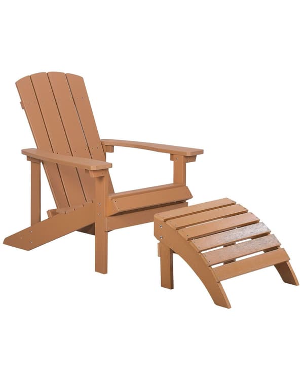 Dækstol Teak Plastik og Rustfrit Stål 88 x 88 x 75 cm Tilbehør Have Fodskammel til Altan Terrasse Indretning Skandinavisk Udendørs Retro Stil