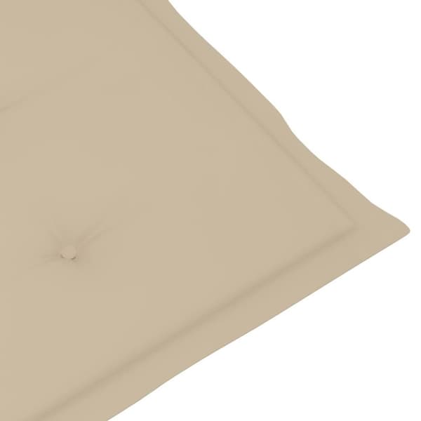vidaXL foldbare havestole med hynder 8 stk. massivt akacietræ