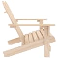Miniatyrbilde 3 av 6: vidaXL Adirondack hagestol 2-seters heltre gran