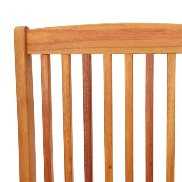 vidaXL Klappstoler 4 stk heltre eukalyptus