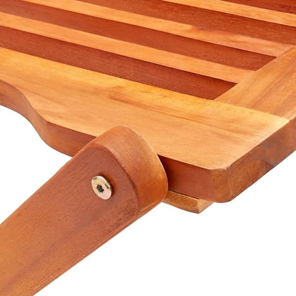 vidaXL Klappstoler 8 stk heltre eukalyptus