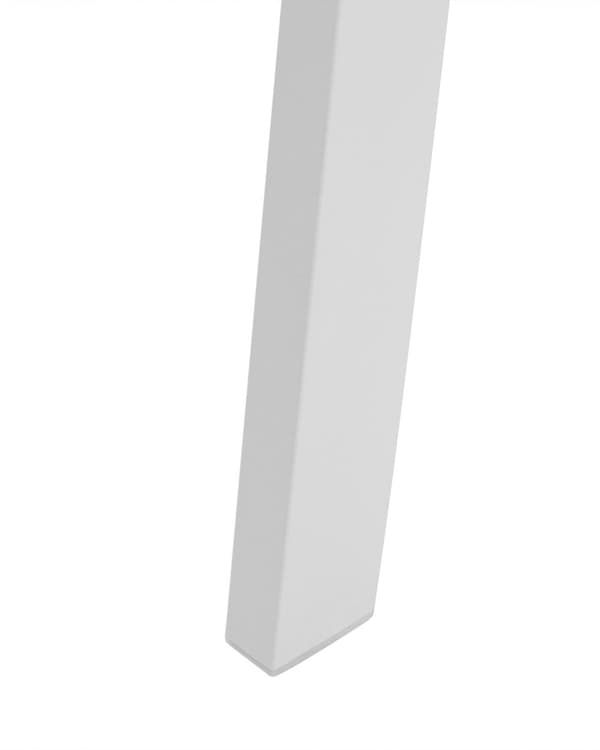 Puutarhatuoli ruskea 54 x 82 x 60 cm beiget istuintyynyt 4 kpl valkoinen alumiinirunko