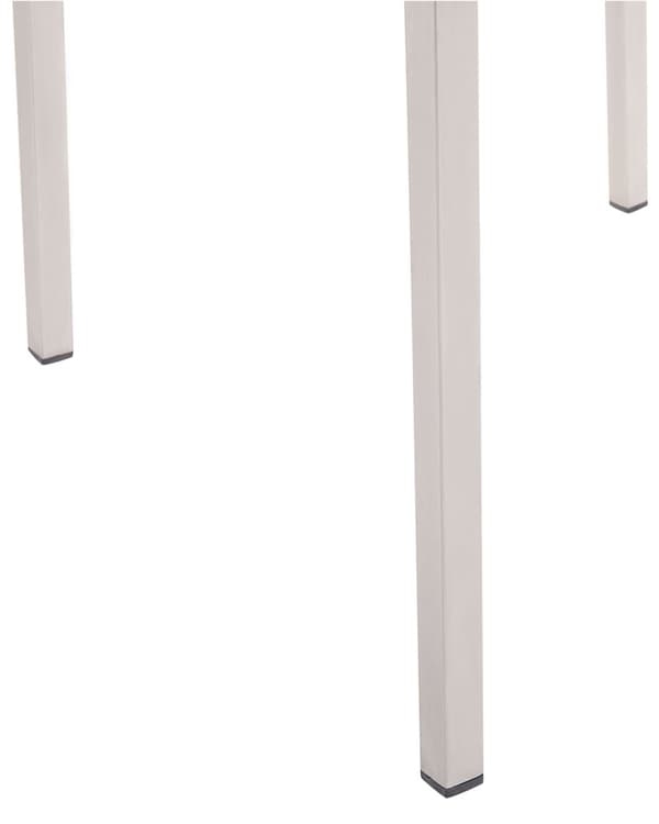 Puutarhatuoli harmaa 55 x 87 x 58 cm polyesteri rosteri 4 kpl UV-kestävä