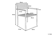 Viareggio Stol 6-pk 53 cm