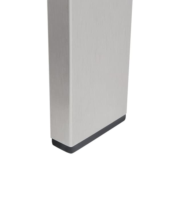 Utomhus Trädgårdsstol Mörkgrå Anodiserad Aluminium Ram med Kuddar