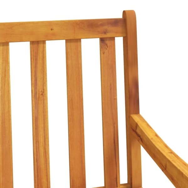vidaXL Hagestoler 2 stk heltre akasie