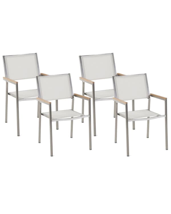 Have Spisestuesæt Lys Eukalyptustræ Top Stålstel 220 x 100 cm med 8 Sorte Stole