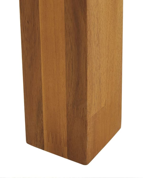Puutarhatuoli vaalea 59 x 81 x 61 cm akaasia öljytty 6 kpl sisälle ulos
