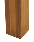 Miniatyrbild 9 av 10: Trädgårdsstolar 4 st Ljust Laminerat Akaciaträ 81 x 61 cm Inomhus Utomhus Rustik Modern Design