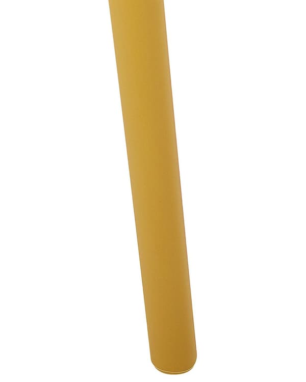 Set med 4 matstolar Gul Plast Inomhus Utomhus Trädgård med armstöd Minimalistisk stil
