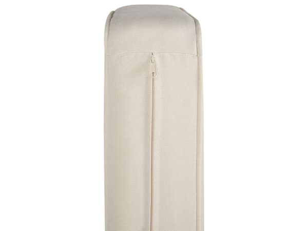 Schäslong Ljusbeige Polyester Ljusa Träben Utomhus och Inomhus Väderbeständig