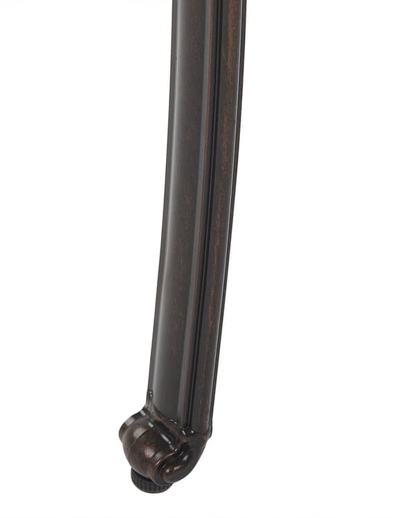Stolsett med 4 Hage Bistro Mørkebrune Aluminium Sitteputer