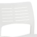 Miniatyrbillede 8 af 10: vidaXL havestole 2 stk. polypropylen hvid