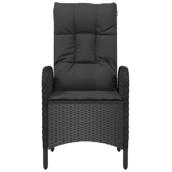vidaXL havestole 2 stk. polyrattan sort