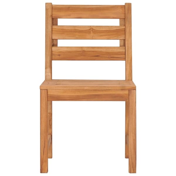 vidaXL Hagestoler 8 stk heltre teak