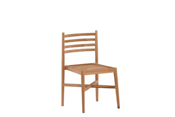 Kenya trädgårdsstol stapelbar teak.