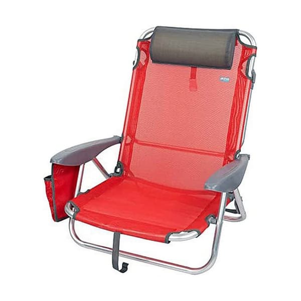 Strandkurv Aktive Rød 51 x 45 x 76 cm