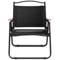 Miniatyrbillede 4 af 8: vidaXL campingstole 2 stk. 54x43x59 cm oxfordstof sort