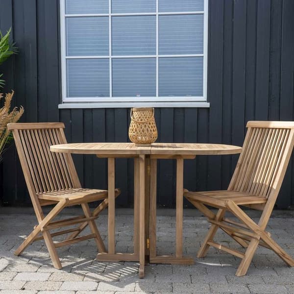4 TOLEDO trädgårdsstolar i teak