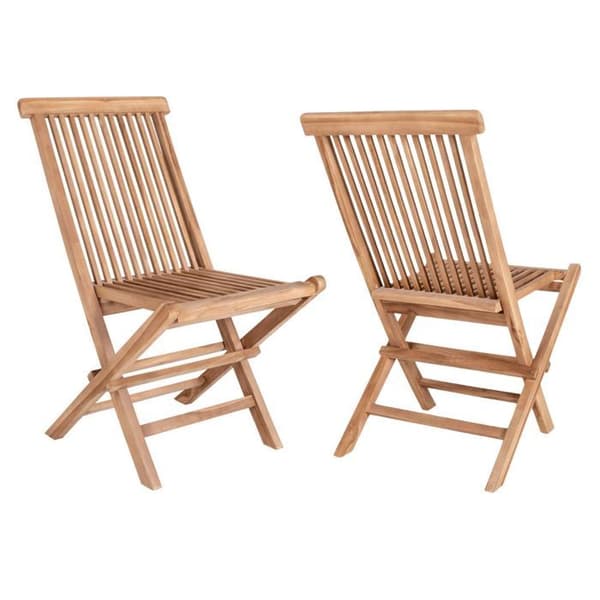 4 TOLEDO trädgårdsstolar i teak