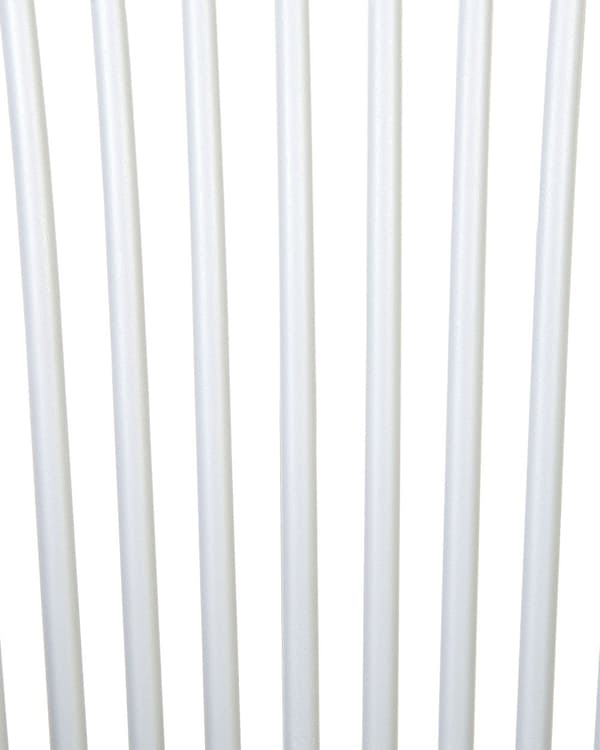 Sett med 4 Spisestuestoler Spisestoler Lysegrå Grå Plast Innendørs Utendørs Hage Minimalistisk Stil