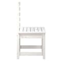 Miniatyrbillede 6 af 9: vidaXL havestole 2 stk. 50x48x91,5 cm massivt fyrretræ hvid