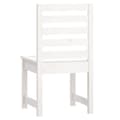 Miniatyrbillede 7 af 9: vidaXL havestole 2 stk. 50x48x91,5 cm massivt fyrretræ hvid