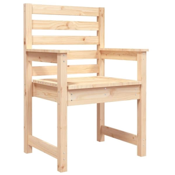 vidaXL Puutarhatuolit 2 kp 60x48x91 cm täysi mänty