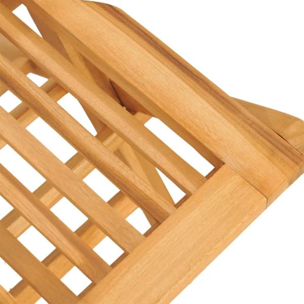 vidaXL Hopfällbara trädgårdsstolar 6 st 47x62x90 cm massiv teak